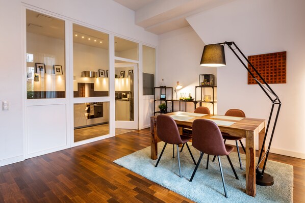 Deluxe Condo (Schwarzwald Lounge) | 1 bedroom, premium bedding, minibar, in-room safe