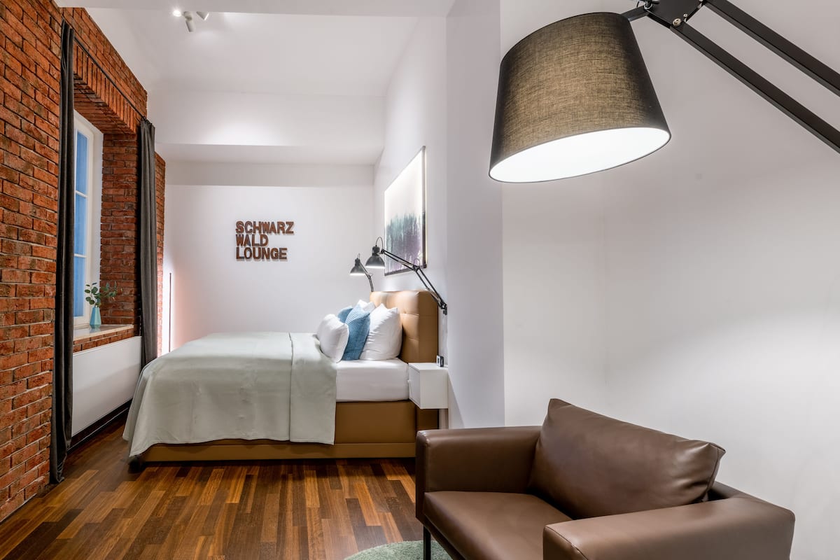 Appart'hôtel Deluxe (Schwarzwald Lounge) | 1 chambre, literie de qualité supérieure, minibar