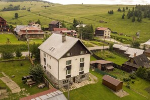 Majoituspaikan julkisivu