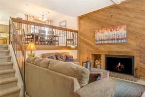 House, 3 Bedrooms | Living area - Winter Point 17 Town House (Breckenridge)