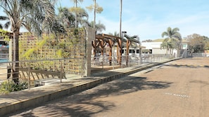 Enceinte de l’hébergement