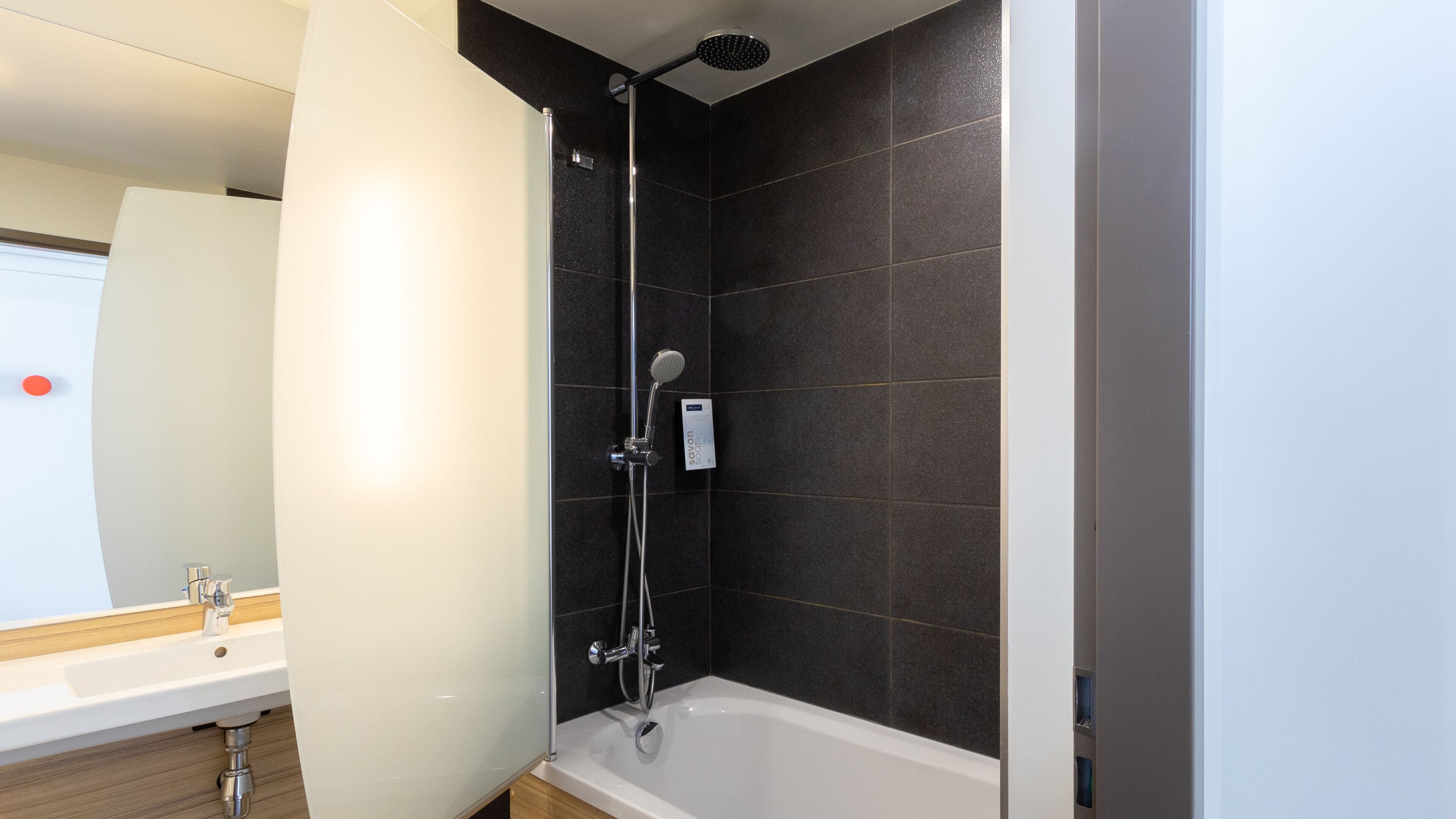 standard room | bathroom | hair dryer, towels