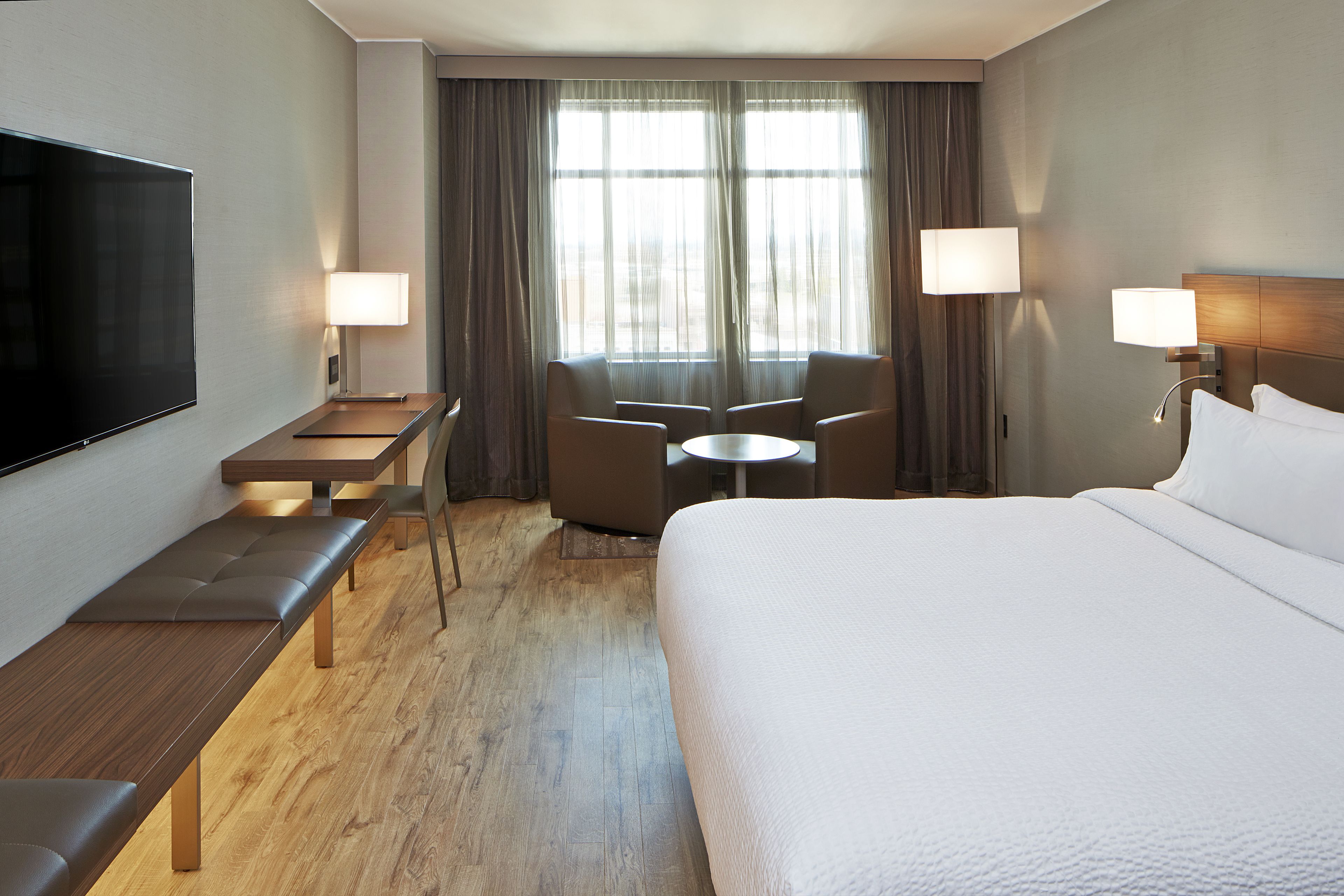 客房, 1 张特大床和 1 张沙发床, 河景 | 客房景观