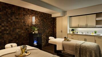 Couples treatment room(s), body treatments, aromatherapy