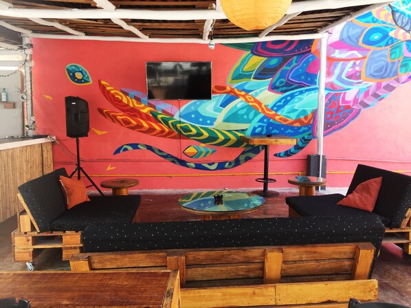Lounge - Wabi Hostel (Playa del Carmen)