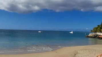 Beach nearby, white sand