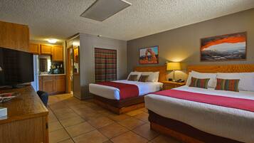 Standard Apartment, 1 Bedroom, Kitchen | 1 bedroom, desk, soundproofing, iron/ironing board