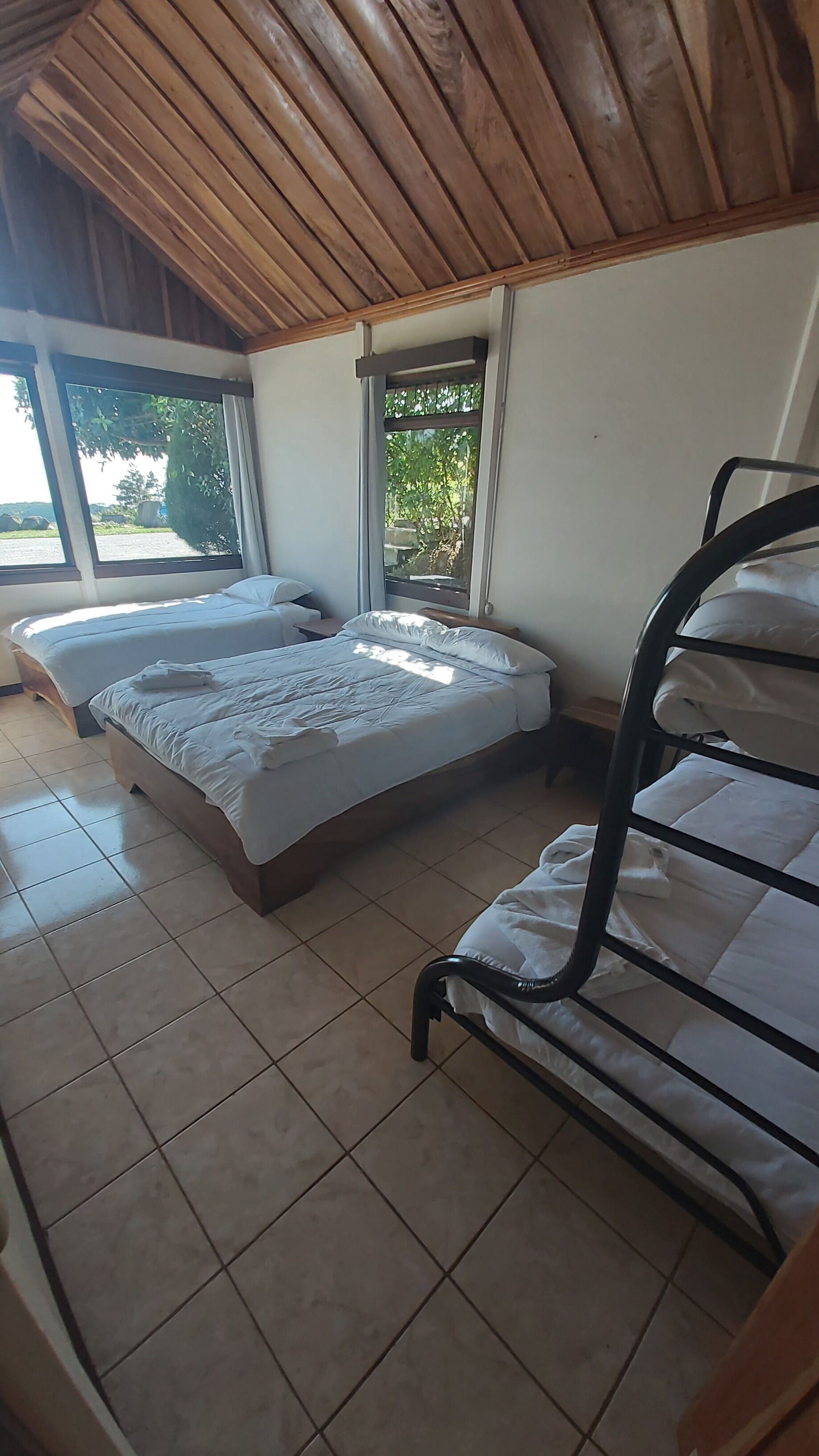 family cabin, kitchenette, ocean view | 1 bedroom, hypo-allergenic bedding, minibar, individually decorated