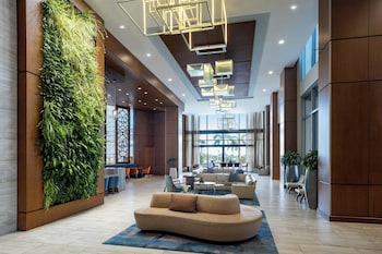 Hotel entrance and lobby at The Westin Sarasota