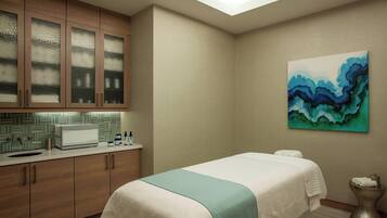Enjoy a comfortable stay in this stylish room with a large bed, kitchenette, and city view.