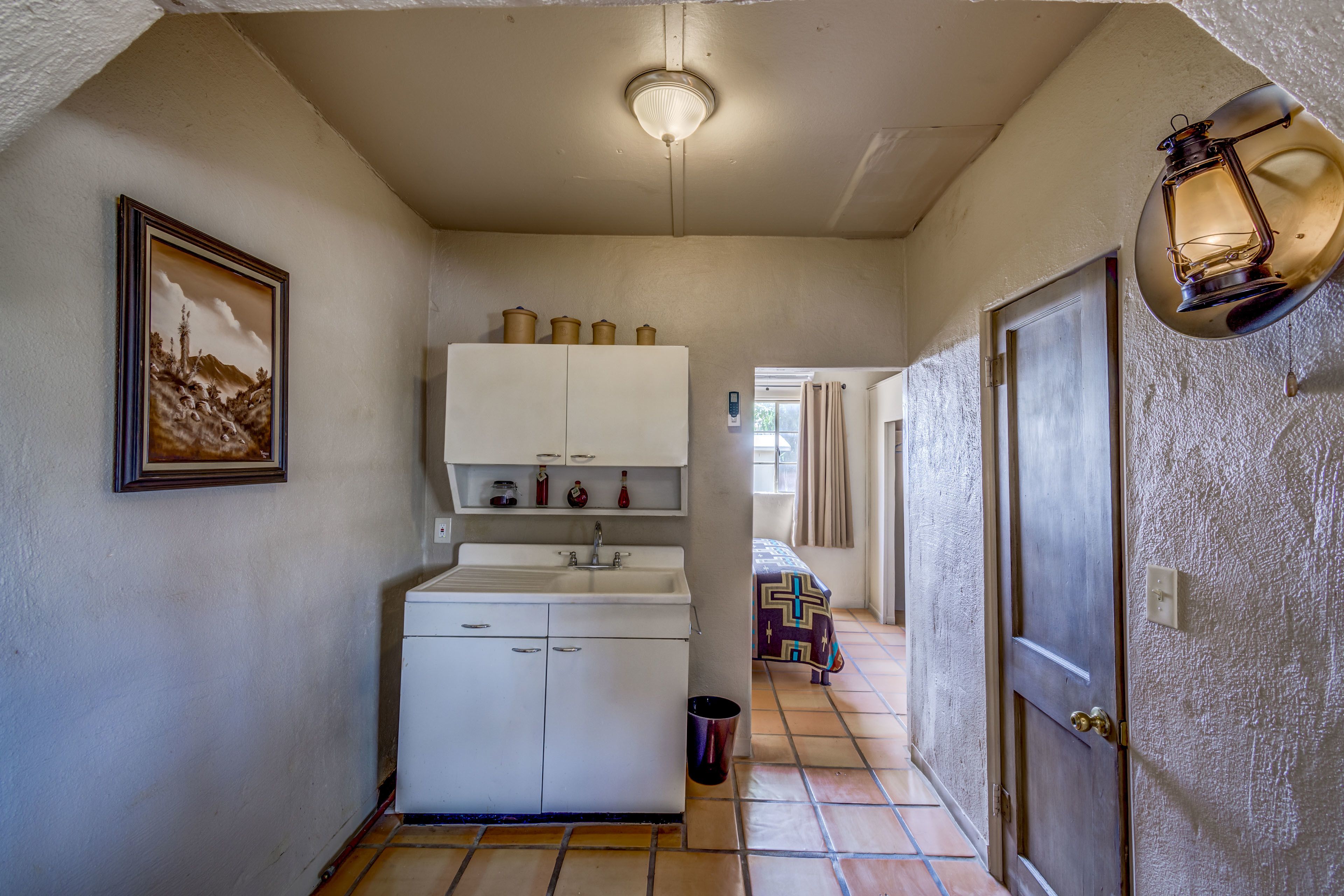 Chambre, 1 grand lit et 1 canapé-lit | Cuisine privée