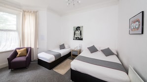 Standard Triple Room, Multiple Beds | Free WiFi - OYO Charnwood Hotel (Skegness)