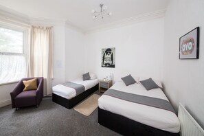 Standard Triple Room, Multiple Beds | Free WiFi - OYO Charnwood Hotel (Skegness)