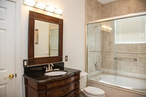 House, 3 Bedrooms | Bathroom | Shower, towels - 1372 Leland Way (Marco Island)