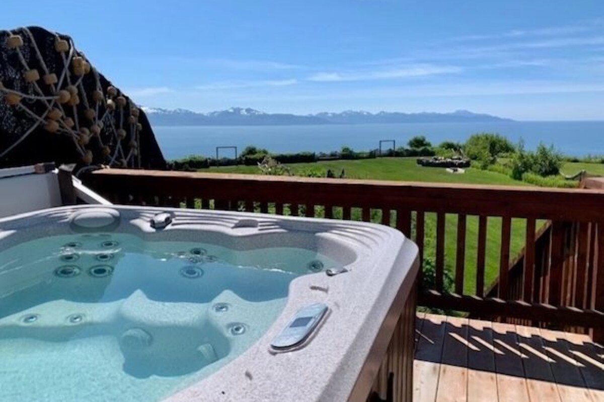 Cabin, 1 Bedroom, Hot Tub, Ocean View (Alder) | View from room