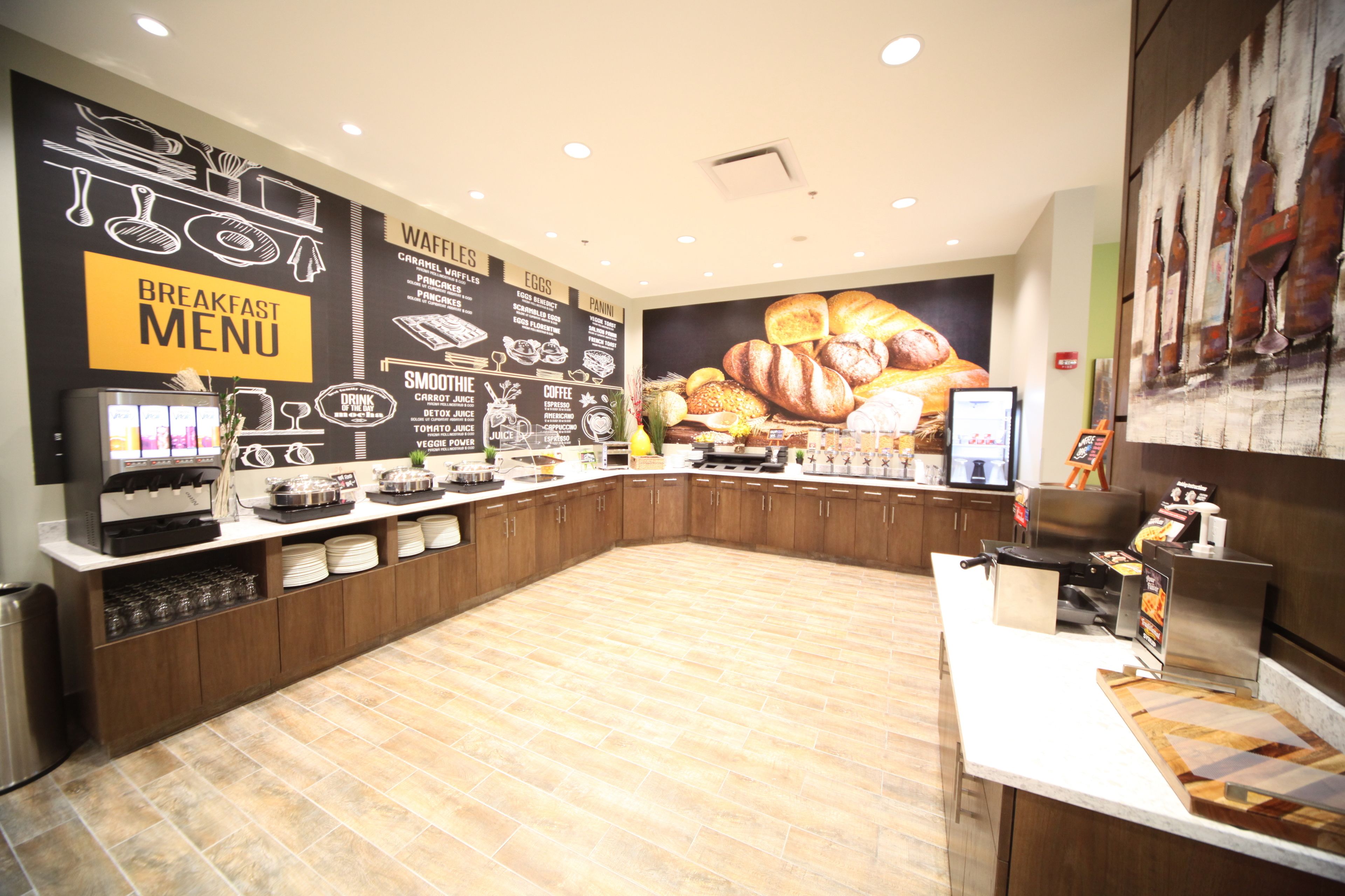 free daily on-the-go breakfast