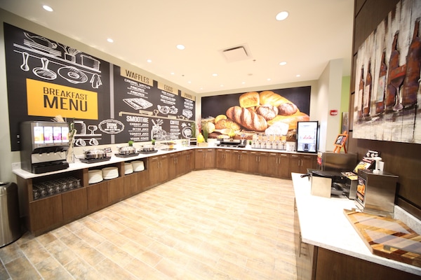Free daily on-the-go breakfast