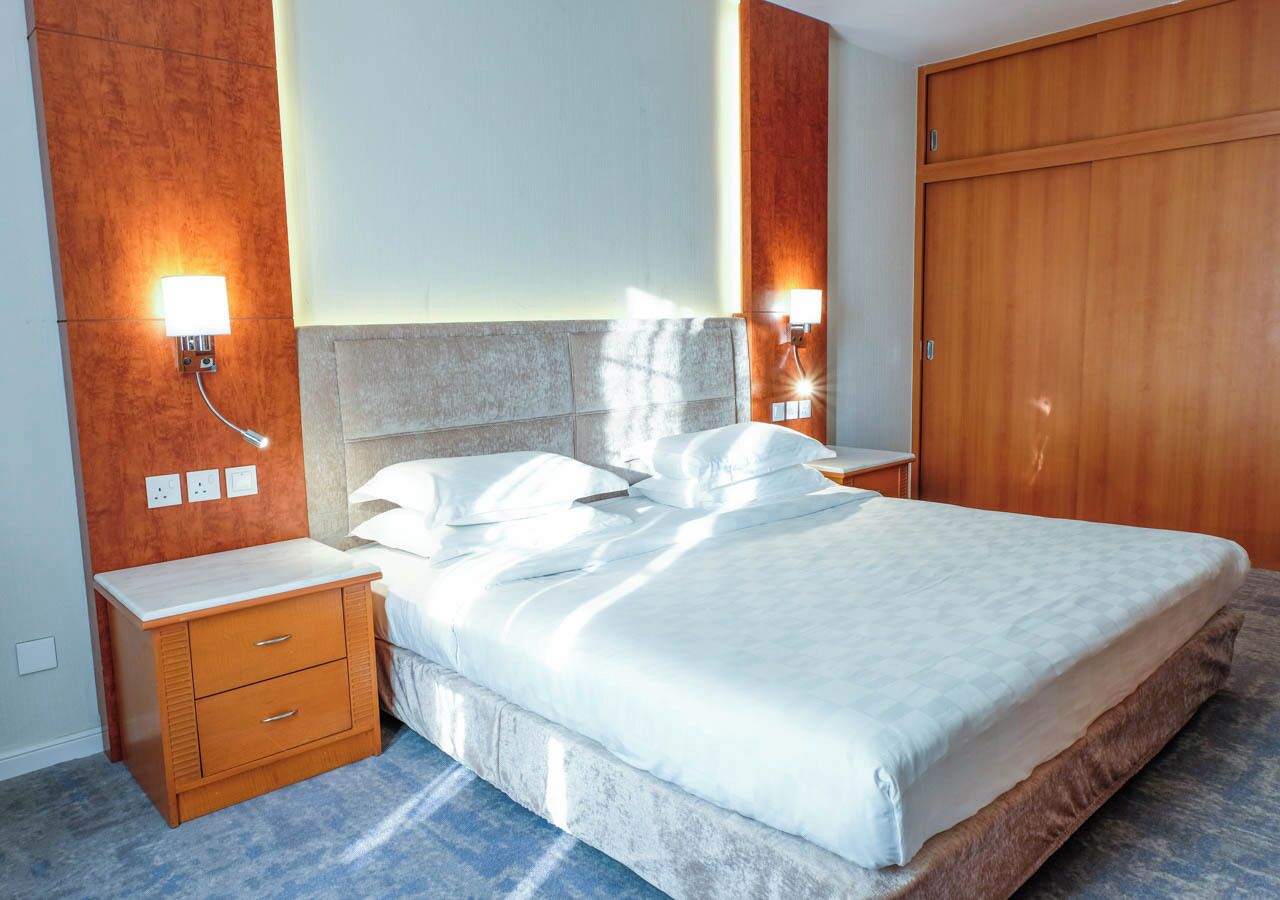 standard suite | 3 bedrooms, in-room safe, desk, iron/ironing board