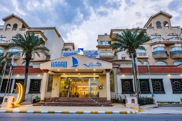 Façade de l’hébergement