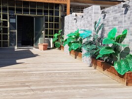 Fachada de la propiedad