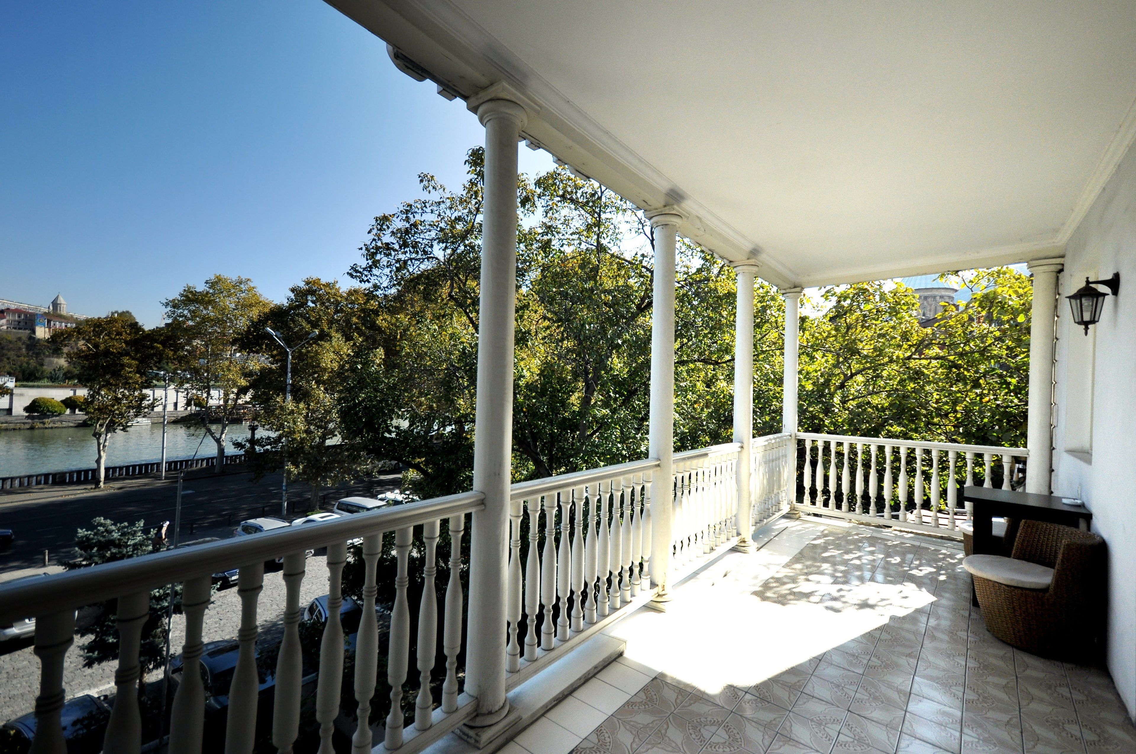 superior double or twin room, balcony, river view | balcony