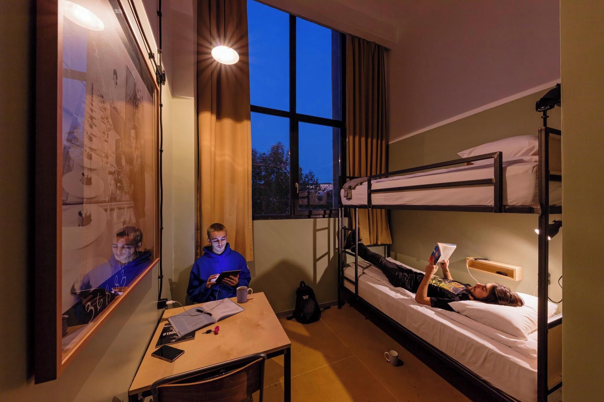 Twin Room (bunk beds) | In-room safe, desk, iron/ironing board, free WiFi