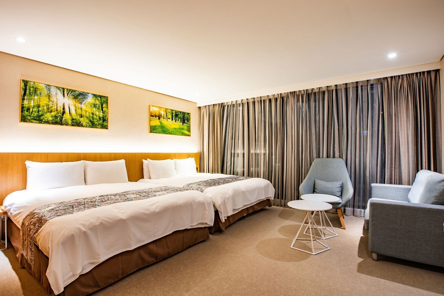 Down comforters, in-room safe, desk, laptop workspace