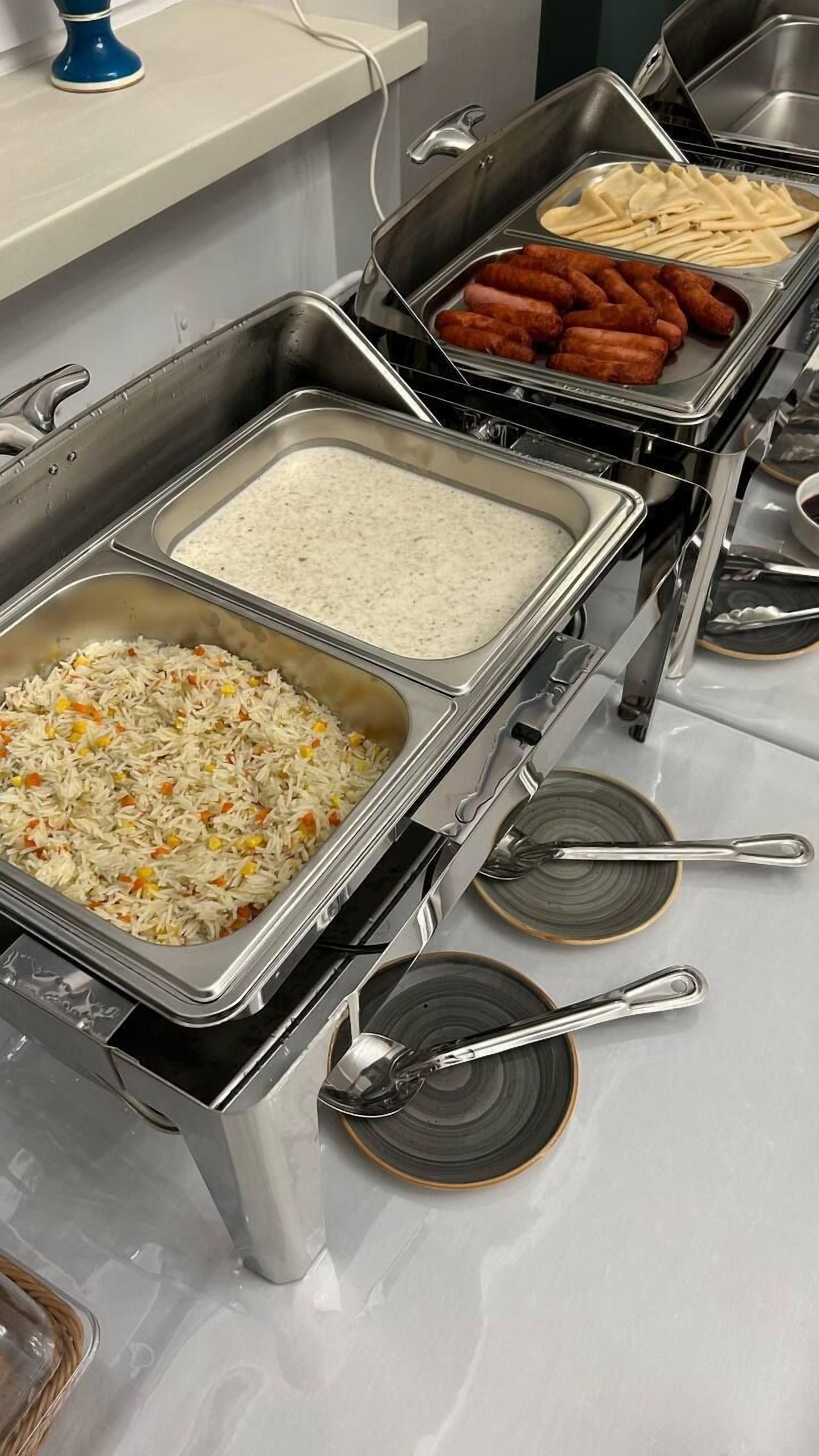 daily buffet breakfast (usd 7 per person)