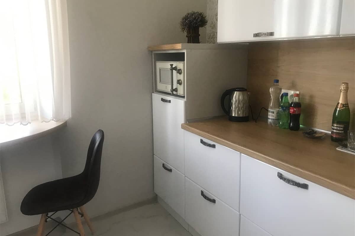 family studio suite | private kitchen | fridge