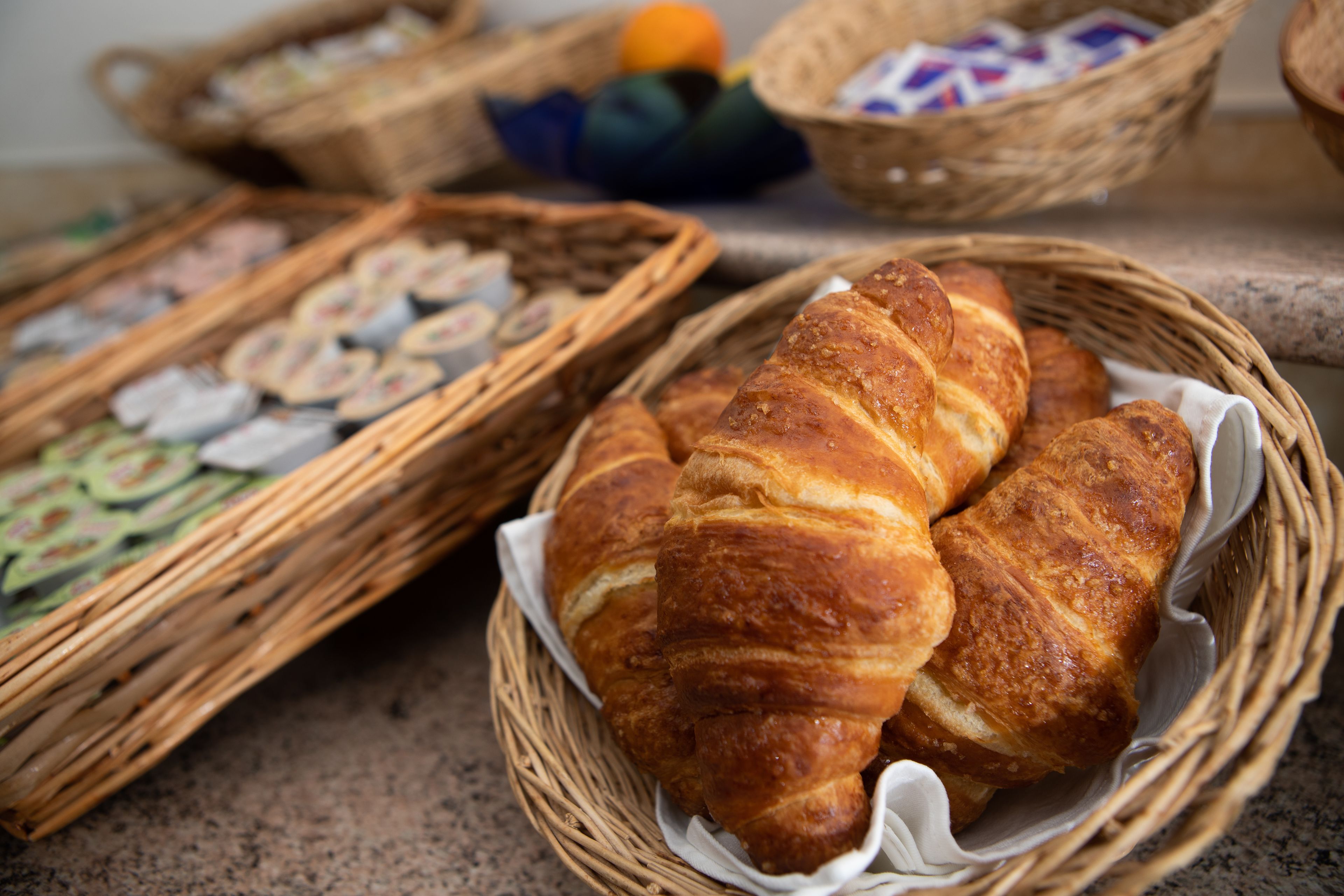 daily buffet breakfast (eur 8 per person)