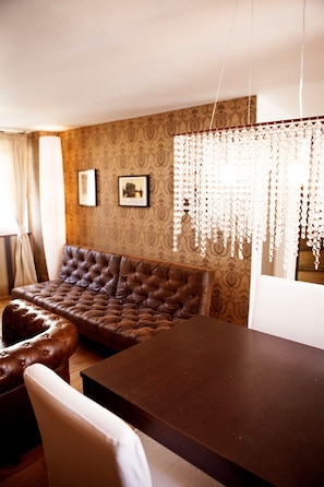 Appartement, 1 slaapkamer, kitchenette | Woonkamer