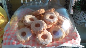 朝食ビュッフェ