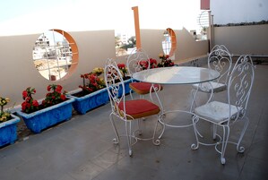 Estúdio, vista para o mar | Terraço/pátio
