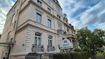 Façade de l’hébergement