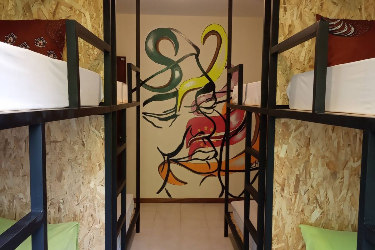 Basic Shared Dormitory, Mixed Dorm, City View | Individually decorated, free WiFi, bed sheets