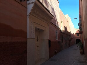 Fassade der Unterkunft