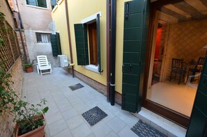 Enkeltværelse | Terrasse/gårdhave