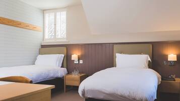 Individually decorated, individually furnished, desk, laptop workspace