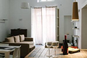 Loft, 1 Bedroom | Living area | Flat-screen TV - 1743 Loft Siracusa (Syracuse)