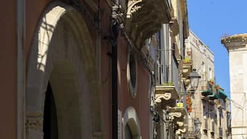 Fassade der Unterkunft