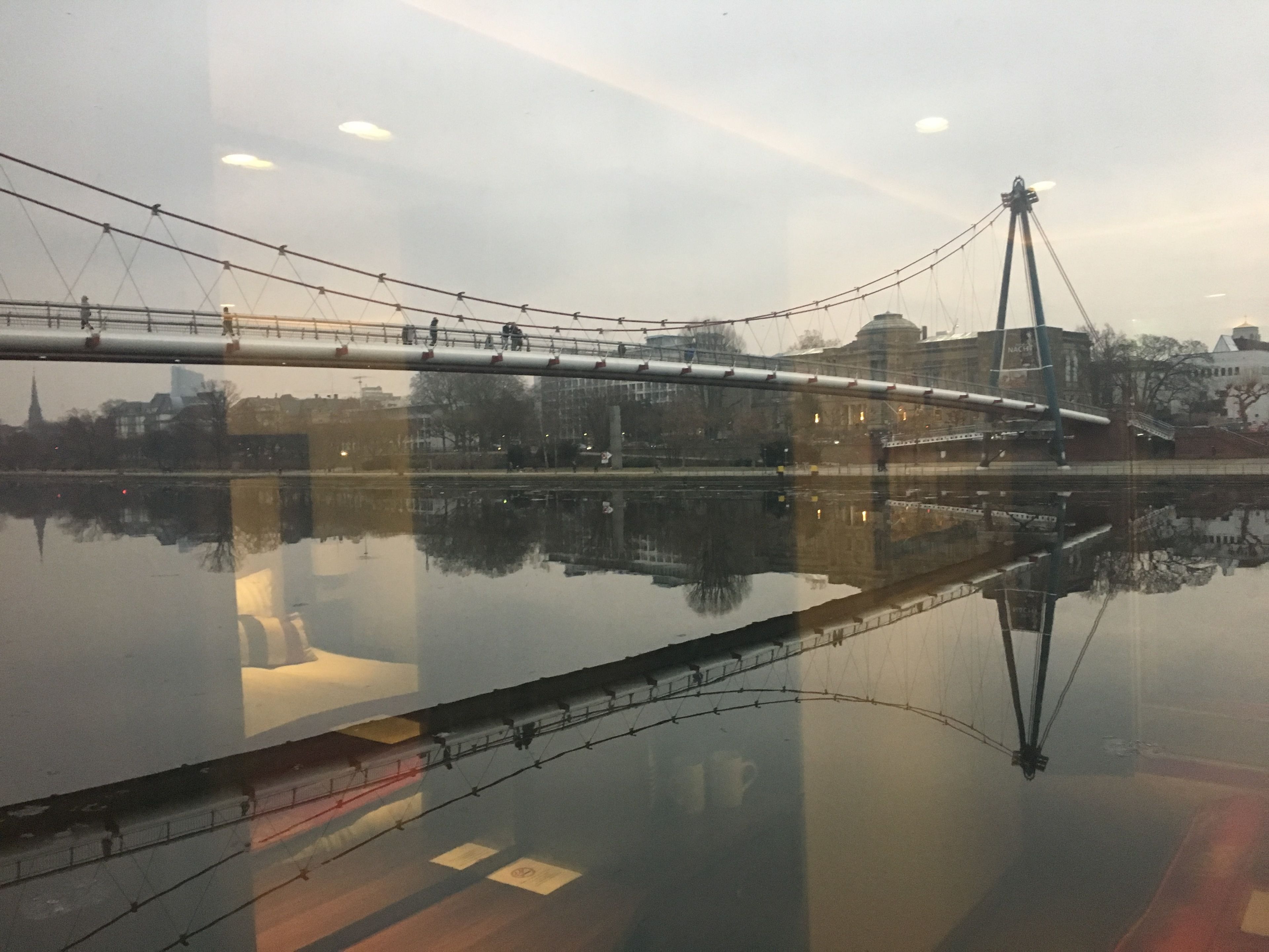 comfort double room, river view | view from room