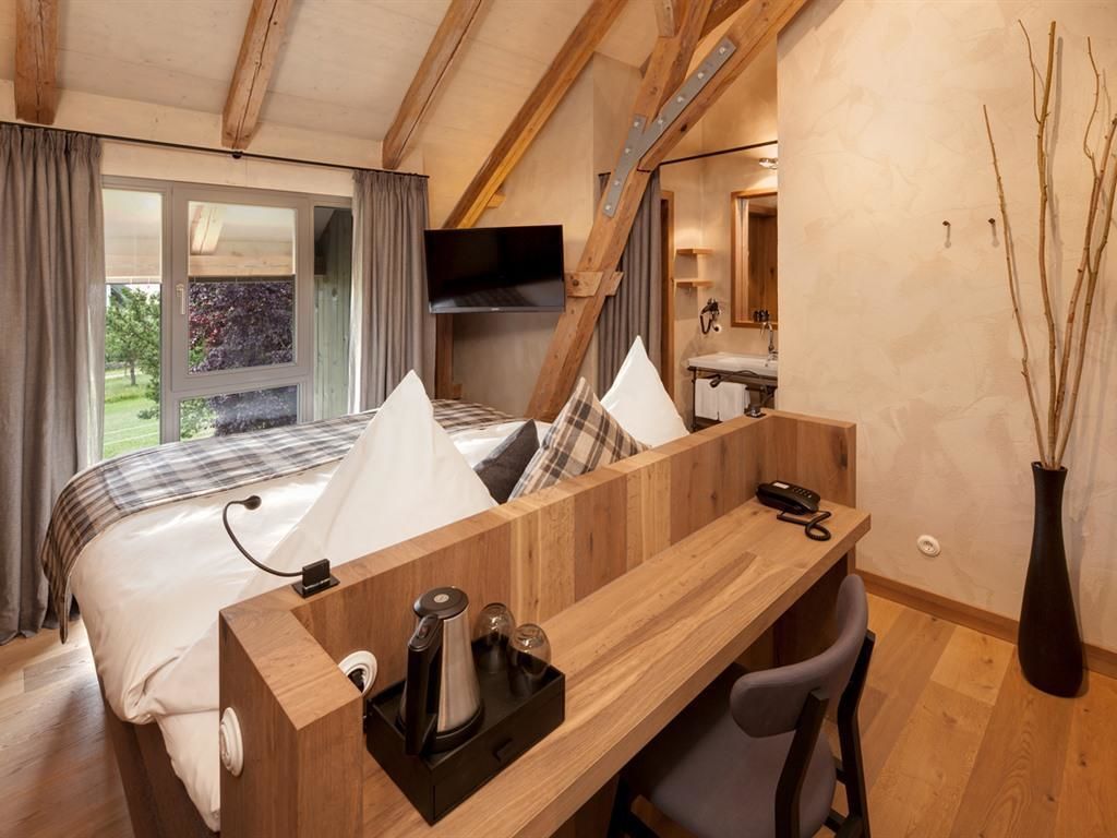 in-room safe, desk, blackout curtains, iron/ironing board