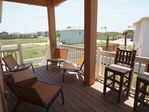 House, 4 Bedrooms | Balcony - Orange Seahorse House 682KD (Port Aransas)