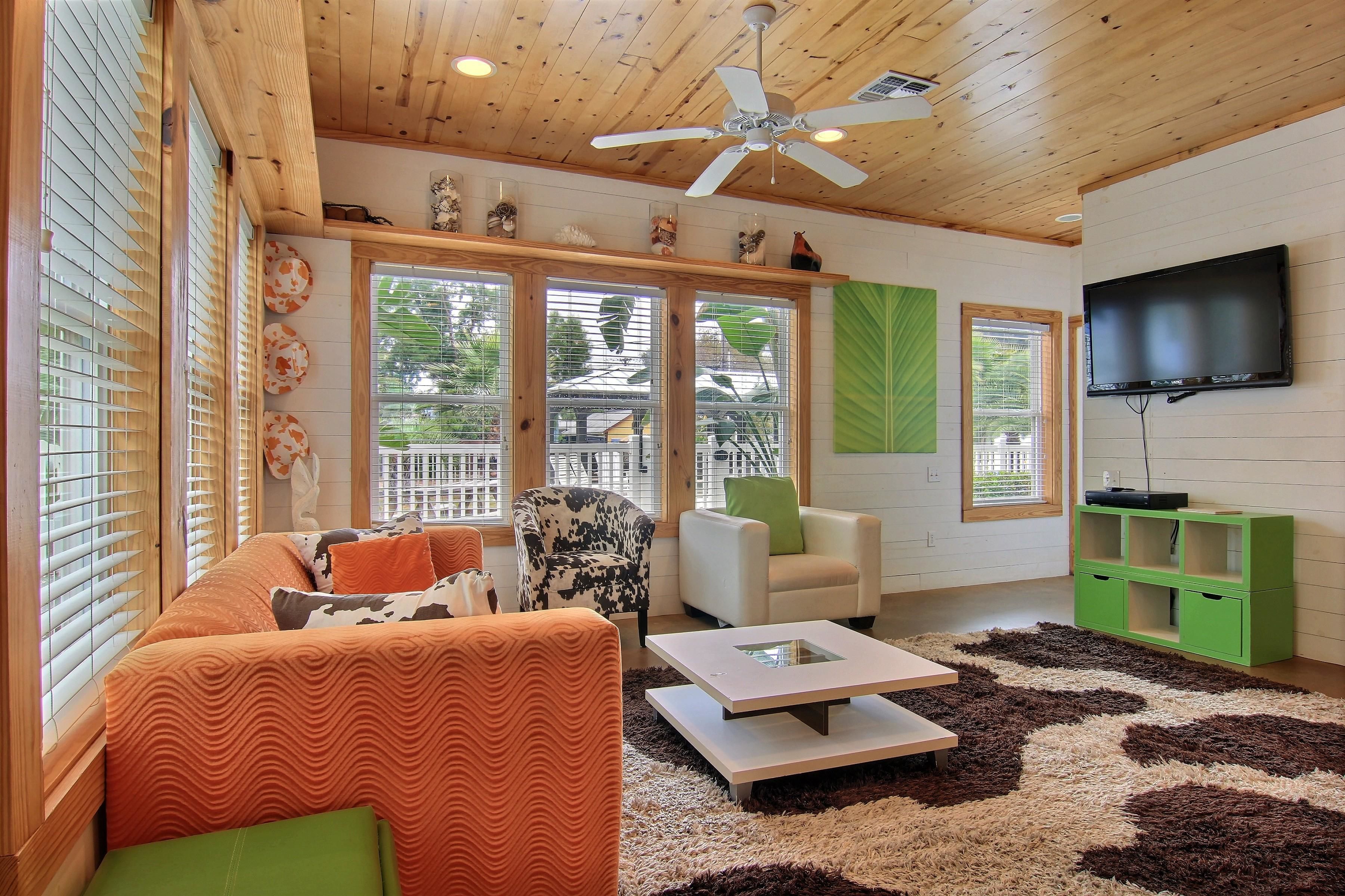 Hus - 4 soveværelser | Opholdsområde | Dvd-afspiller