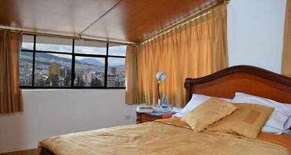 The Quito Guest House with Yellow Balconies