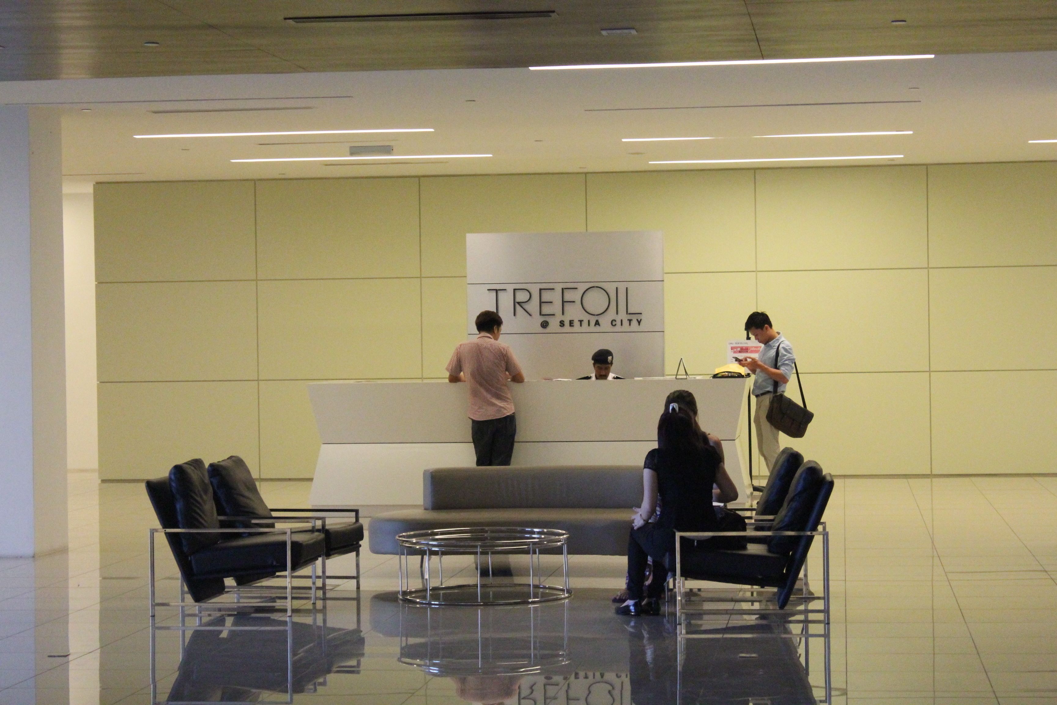 Lobby sitting area