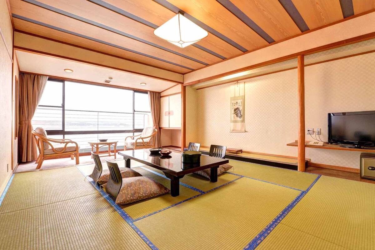 Chambre Tradition, salle de bains commune (Japanese Style, Family)