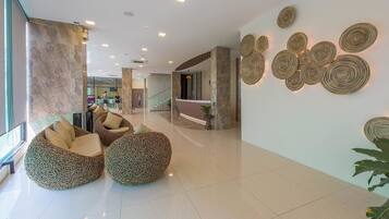 Sala de estar en el lobby