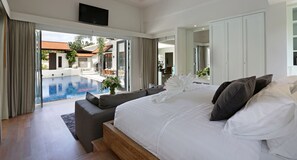 Luxury 4 Bedrooms Private Pool Villa | 4 bedrooms, Frette Italian sheets, pillow-top beds, in-room safe - Villa O (Choeng Thale)