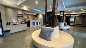 Sala de estar en el lobby